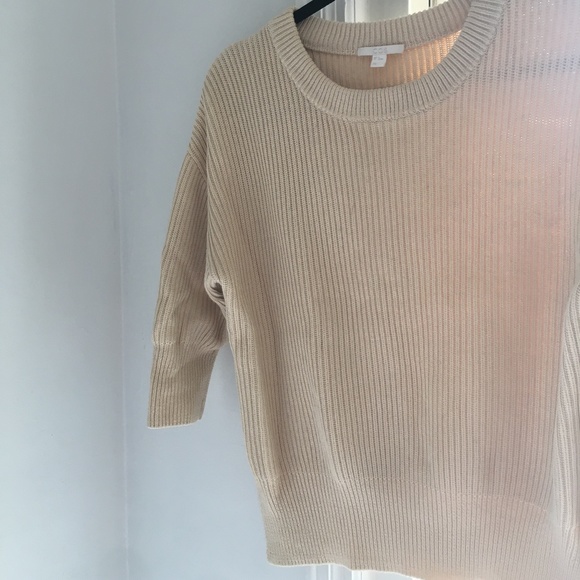 COS Ribbed Cream Sweater - Picture 2 of 11